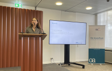 Die Ost-Ausschuss-Vorsitzende Cathrina Claas-Mühlhäuser warb in ihrer Key Note für Mittel- und Osteuropa als Markt für Mittelständler. Foto: Christian Himmighoffen