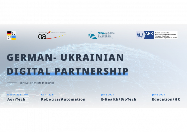 Banner: German Ukrainian Digital Partnership
